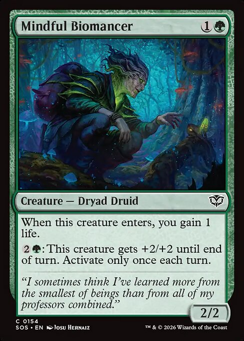 Mindful Biomancer - catalogue image
