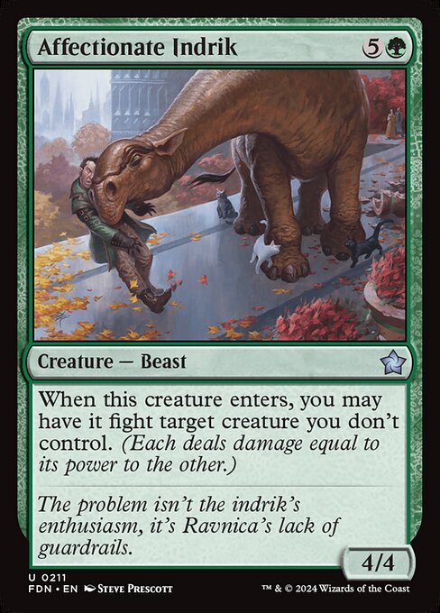 Affectionate Indrik - catalogue image