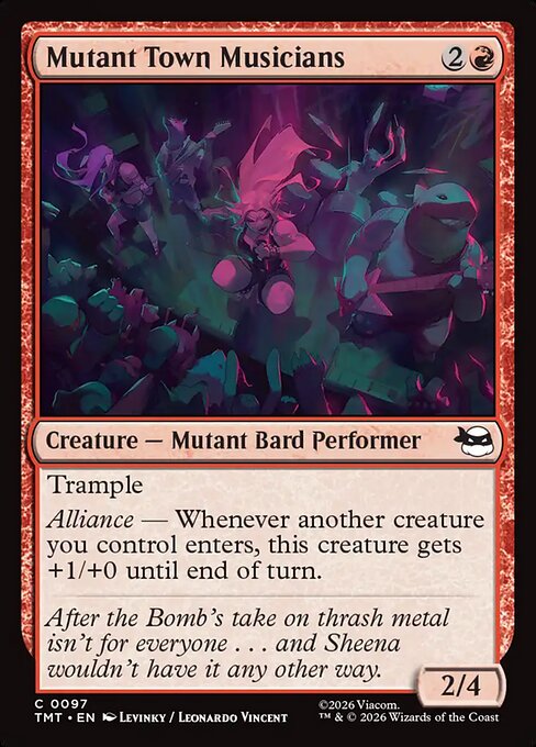 Mutant Town Musicians - catalogue image