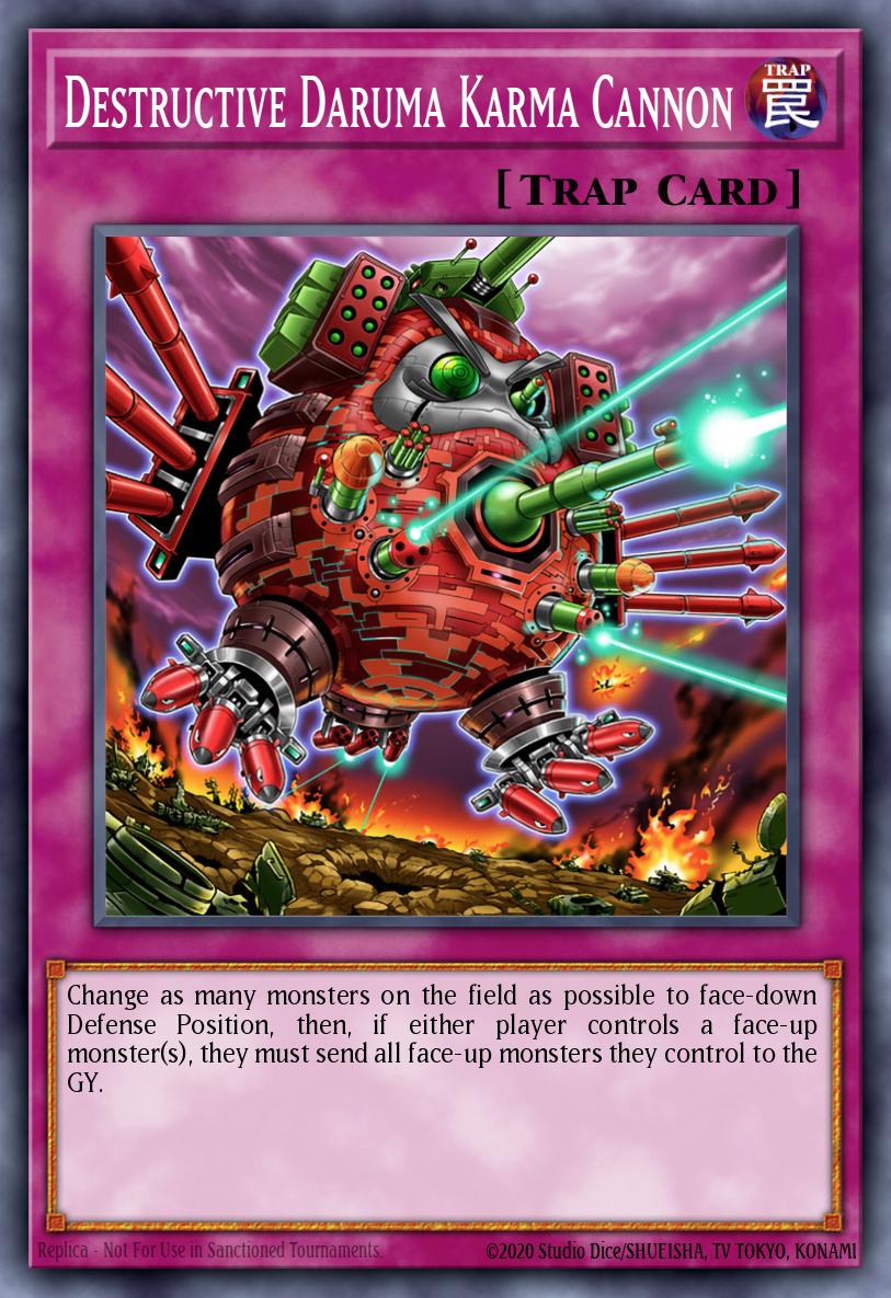 Destructive Daruma Karma Cannon - catalogue image