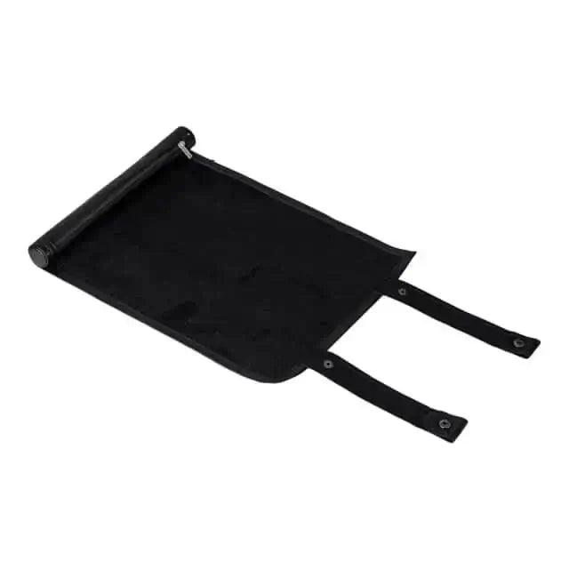 Scroll of Holding (Black) | Vegan Leather Dice Mat - The Ork Forge