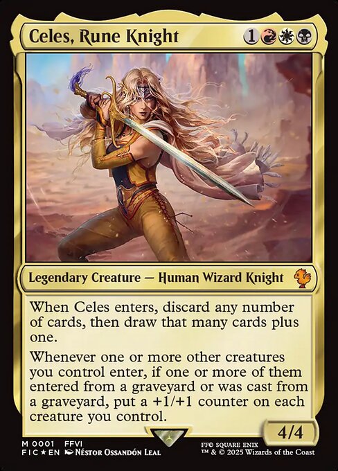 Celes, Rune Knight - catalogue image