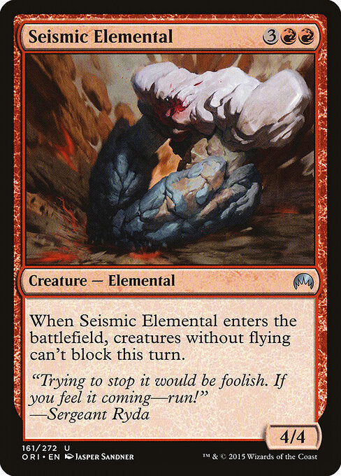 Seismic Elemental - catalogue image