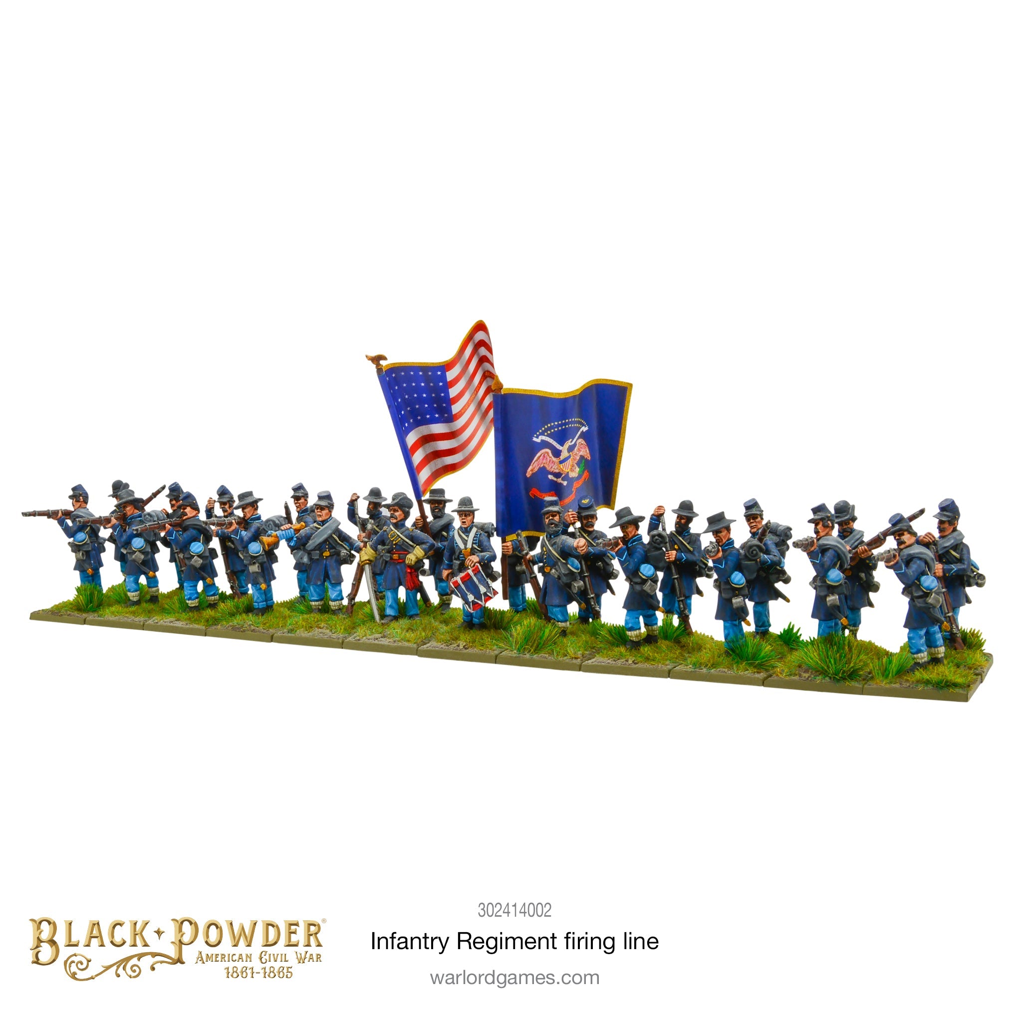 Black Powder - ACW Infantry Regiment (Firing)