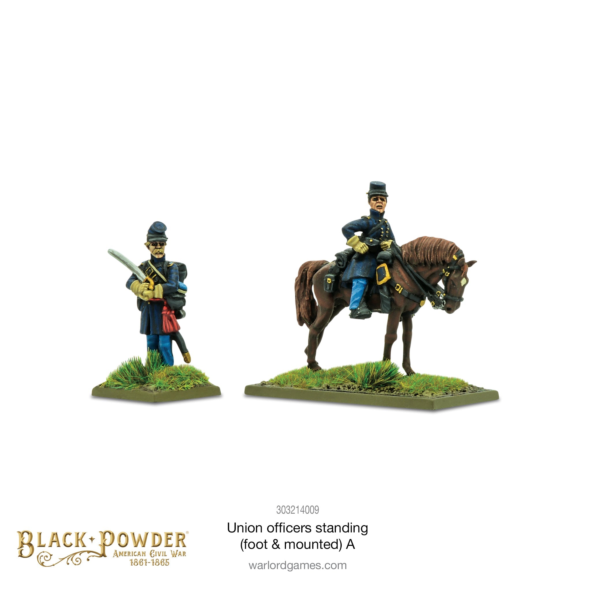 Black Powder - Union Officers Standing