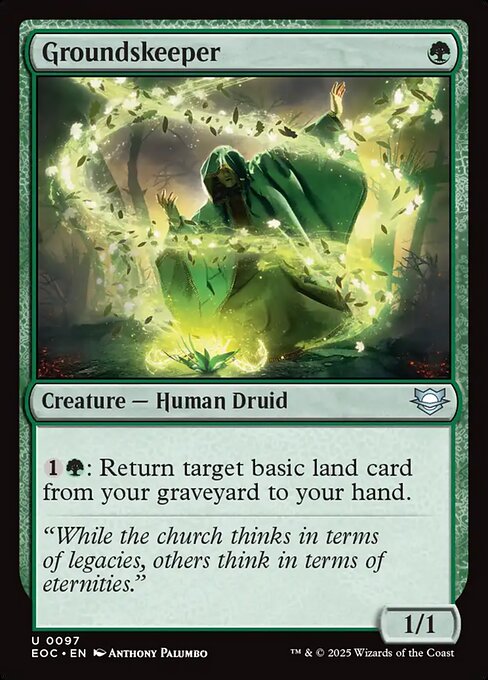 Groundskeeper - catalogue image