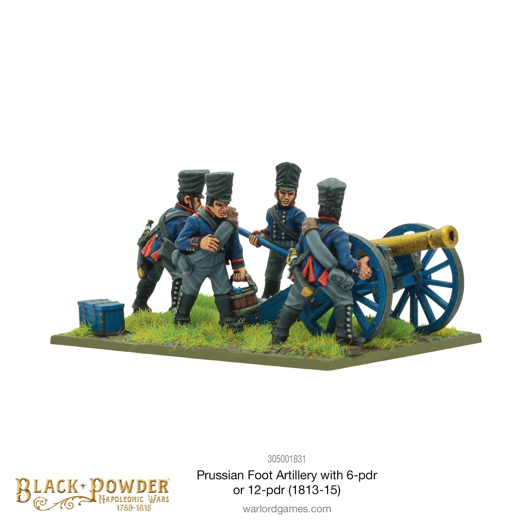 Black Powder - Prussian Foot Artillery with 6/12-pdr (1813-15)