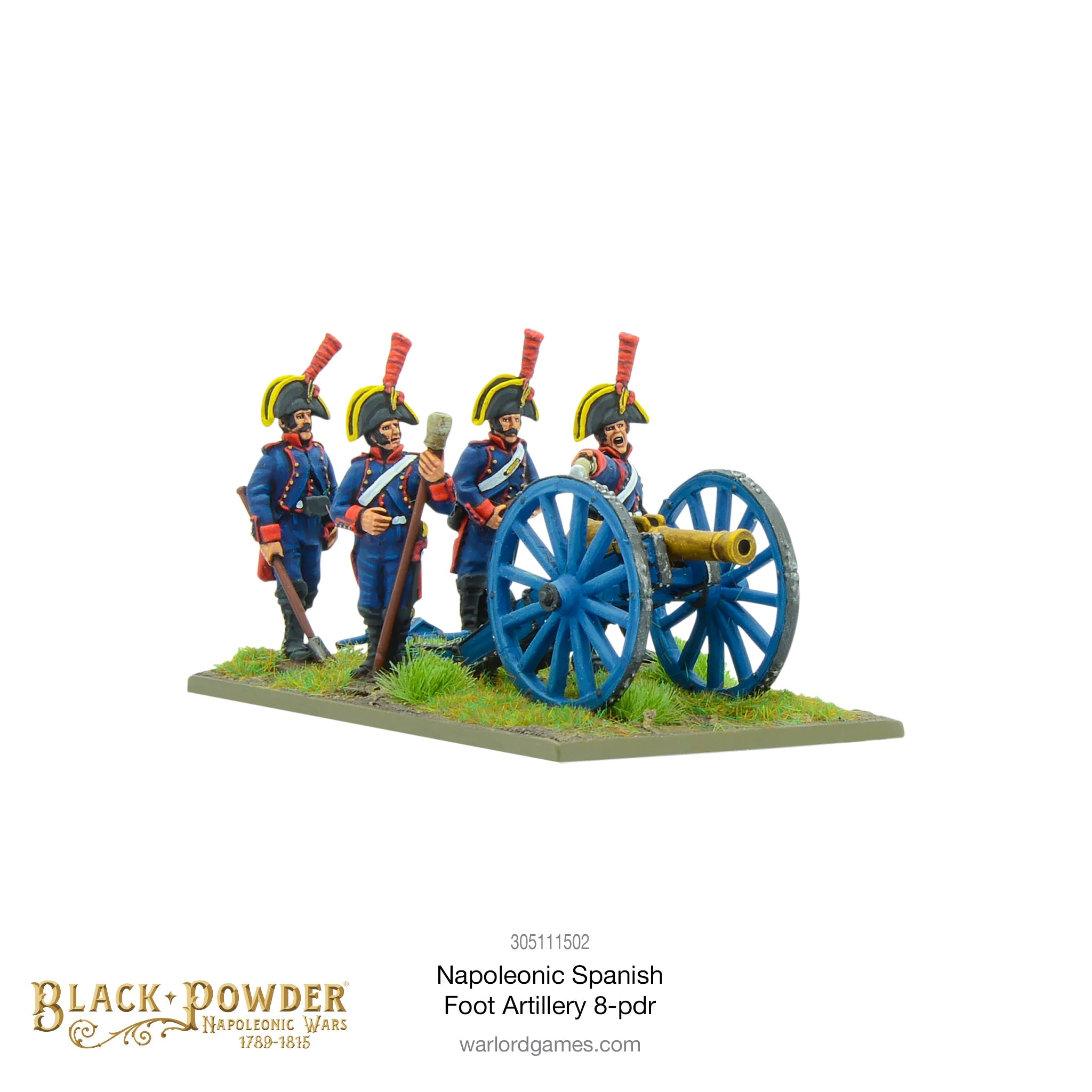 Black Powder - Spanish Foot Artillery 8-pdr
