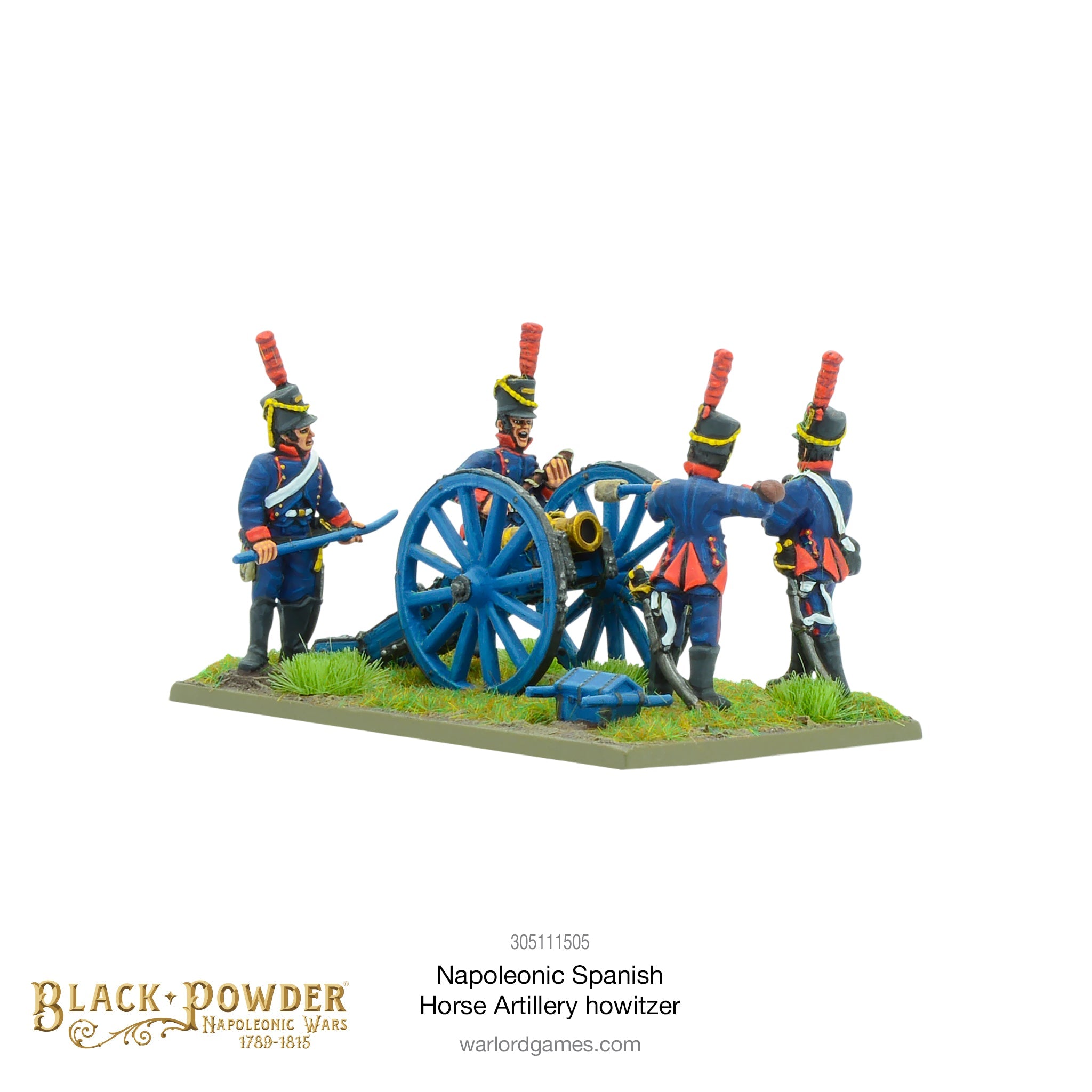Black Powder - Spanish Horse Artillery with Howitzer