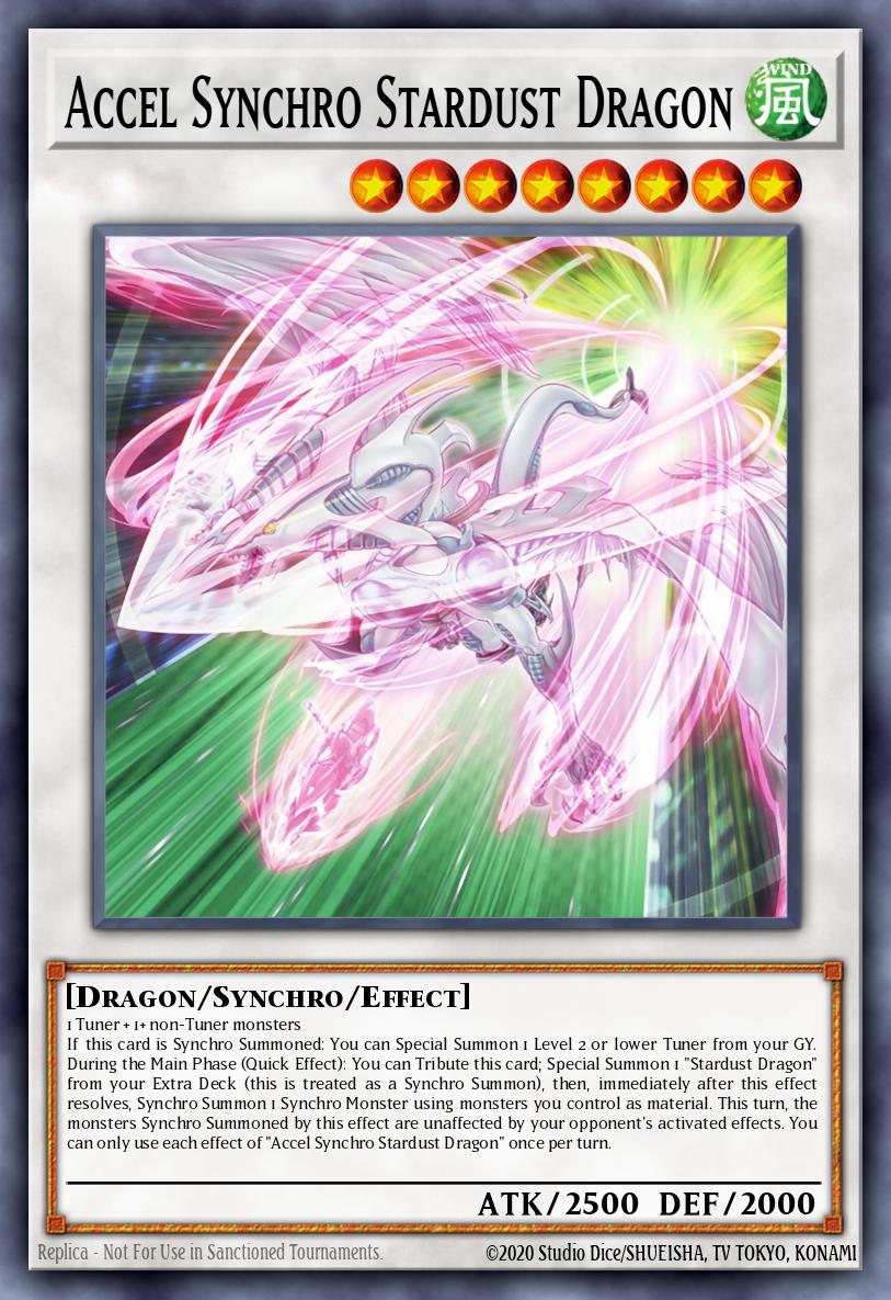 Accel Synchro Stardust Dragon - catalogue image