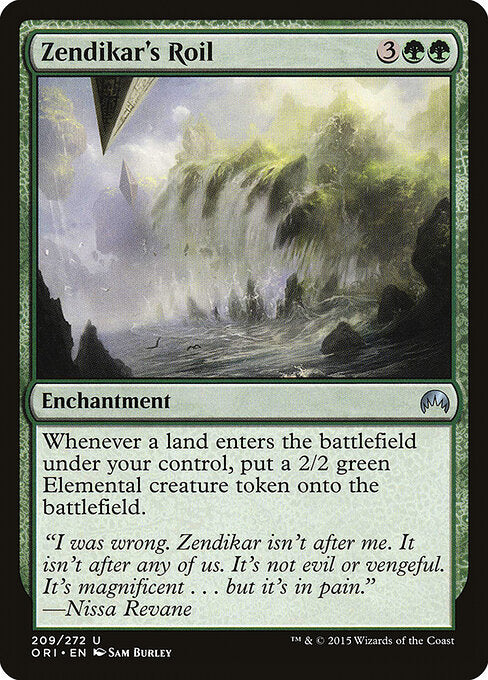 Zendikar's Roil - catalogue image