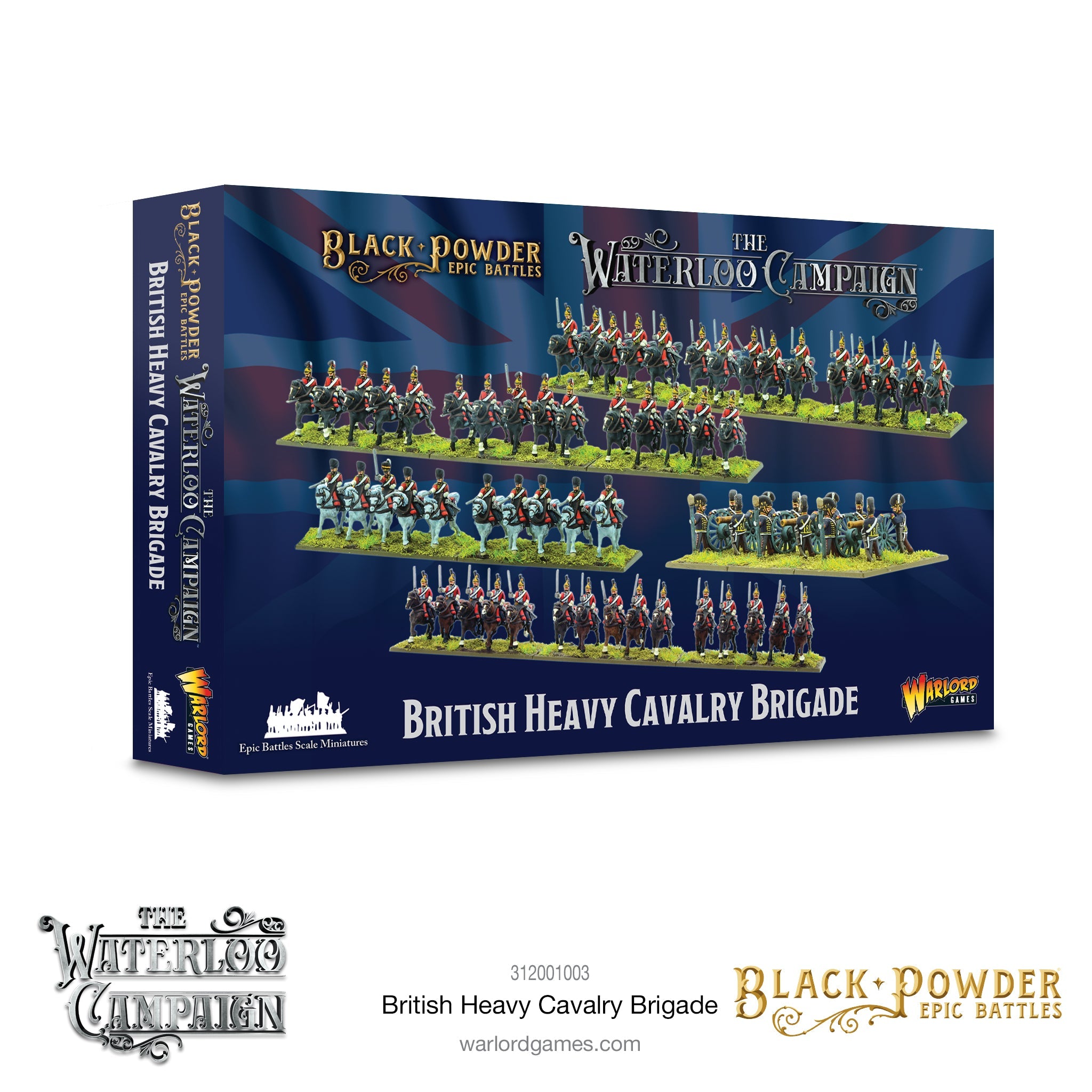 Epic Black Powder - Waterloo British Heavy Cavalry Brigade