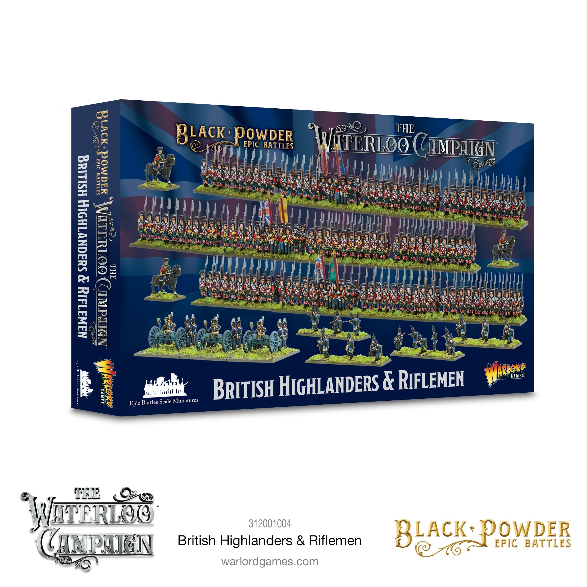 Epic Black Powder - Waterloo British Highlanders & Riflemen