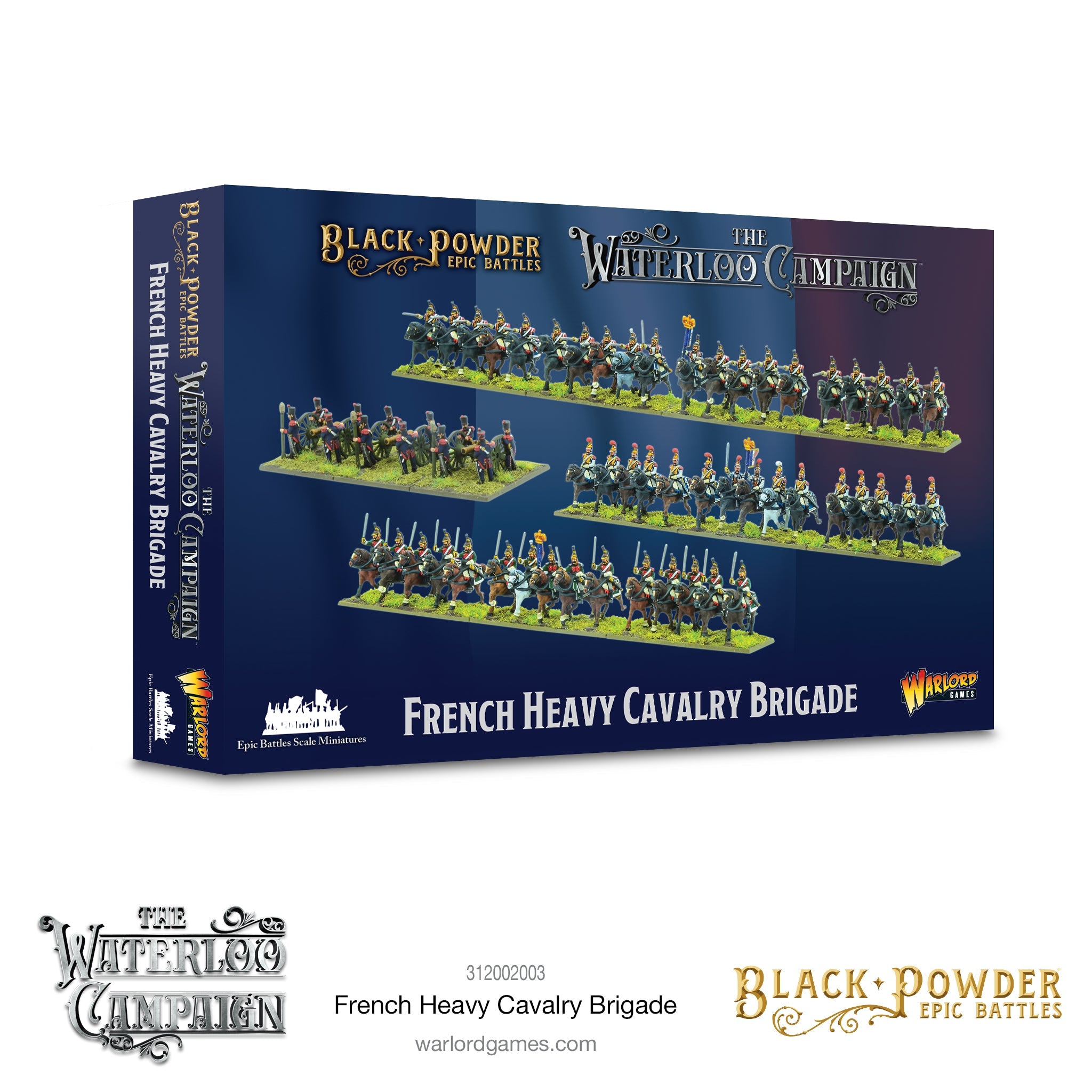 Epic Black Powder - Napoleonic French Heavy Cavalry Brigade