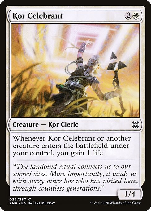 Kor Celebrant - catalogue image