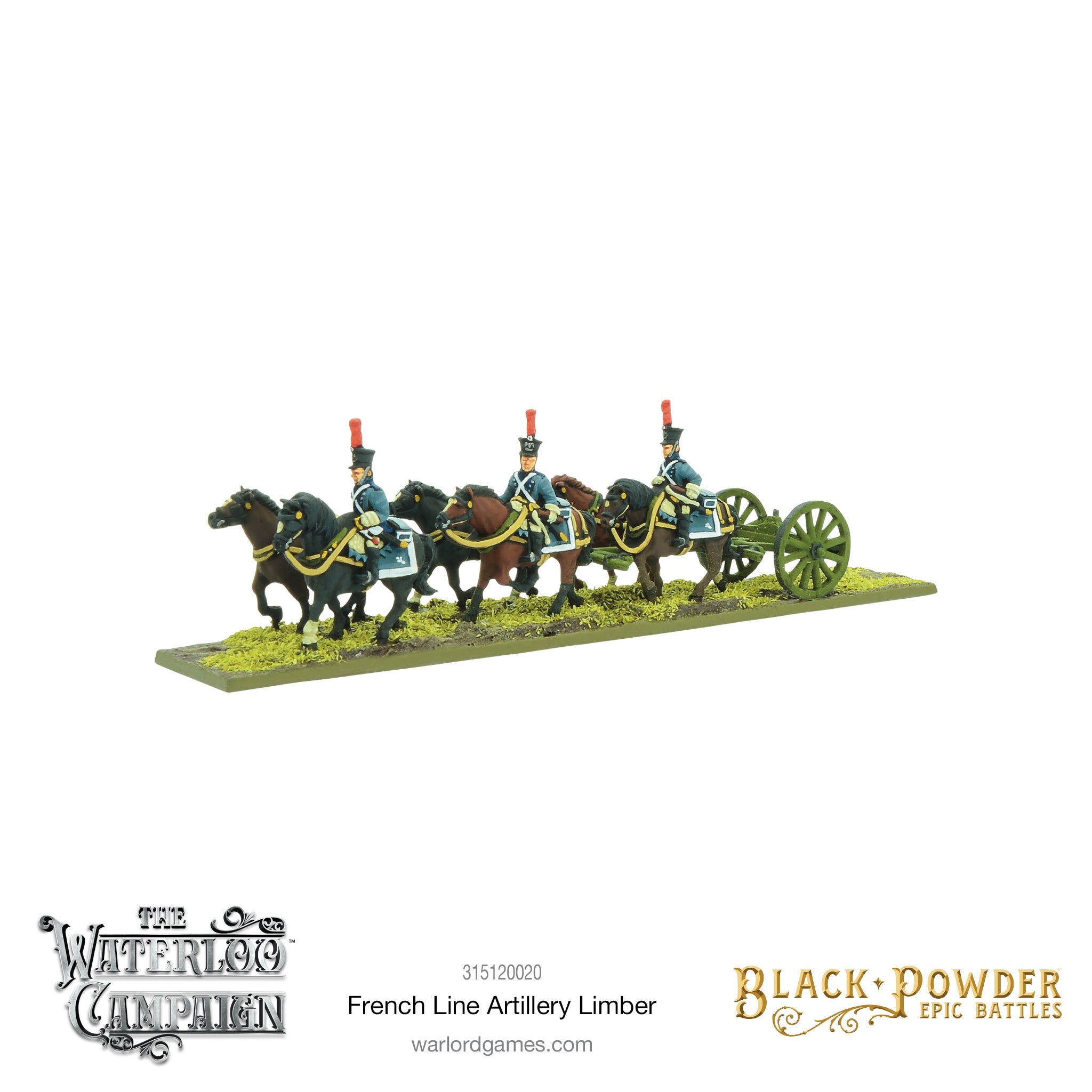 Epic Black Powder - Napoleonic French Line Artillery Limber