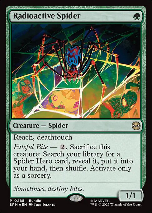Radioactive Spider - catalogue image