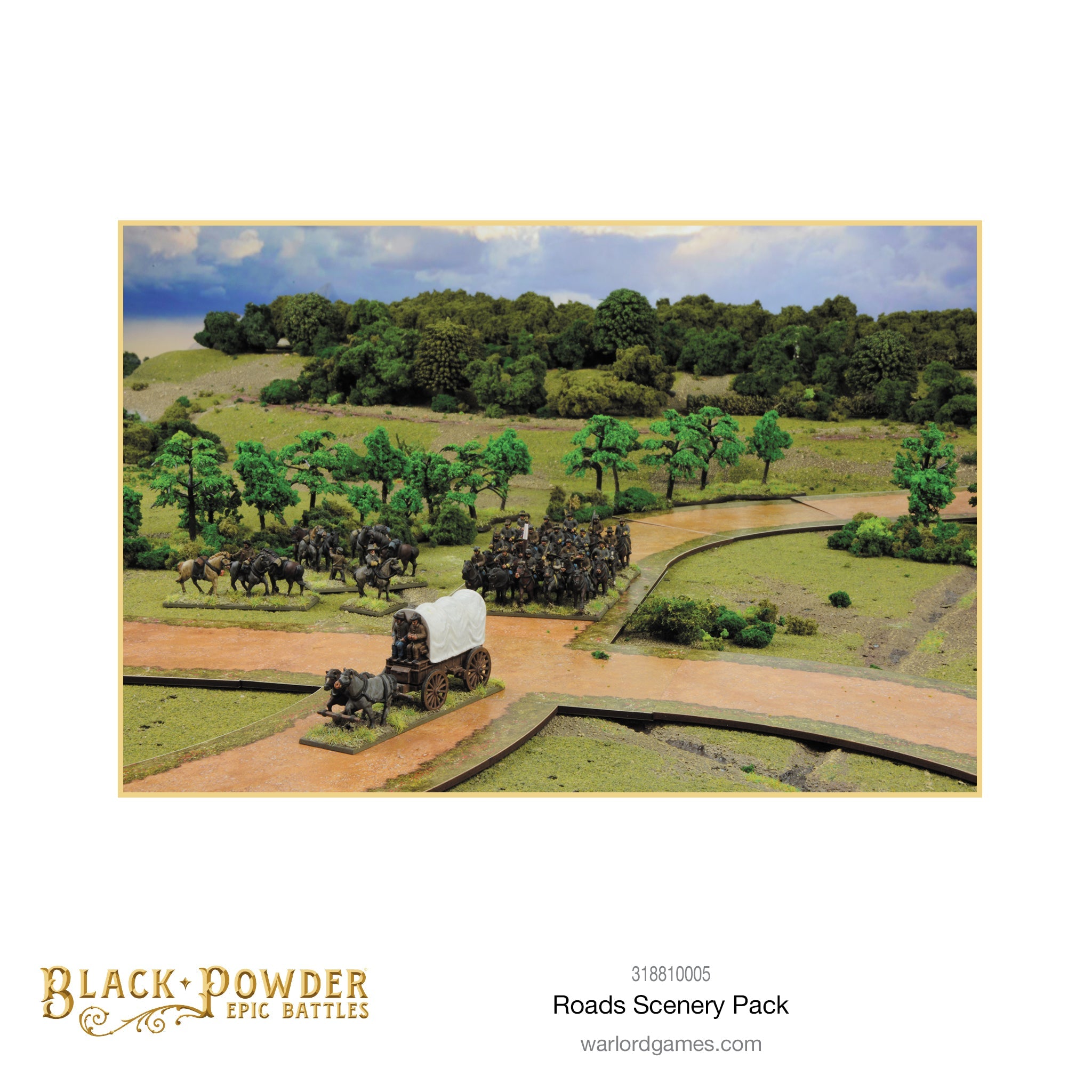Epic Black Powder - Roads Scenery Pack