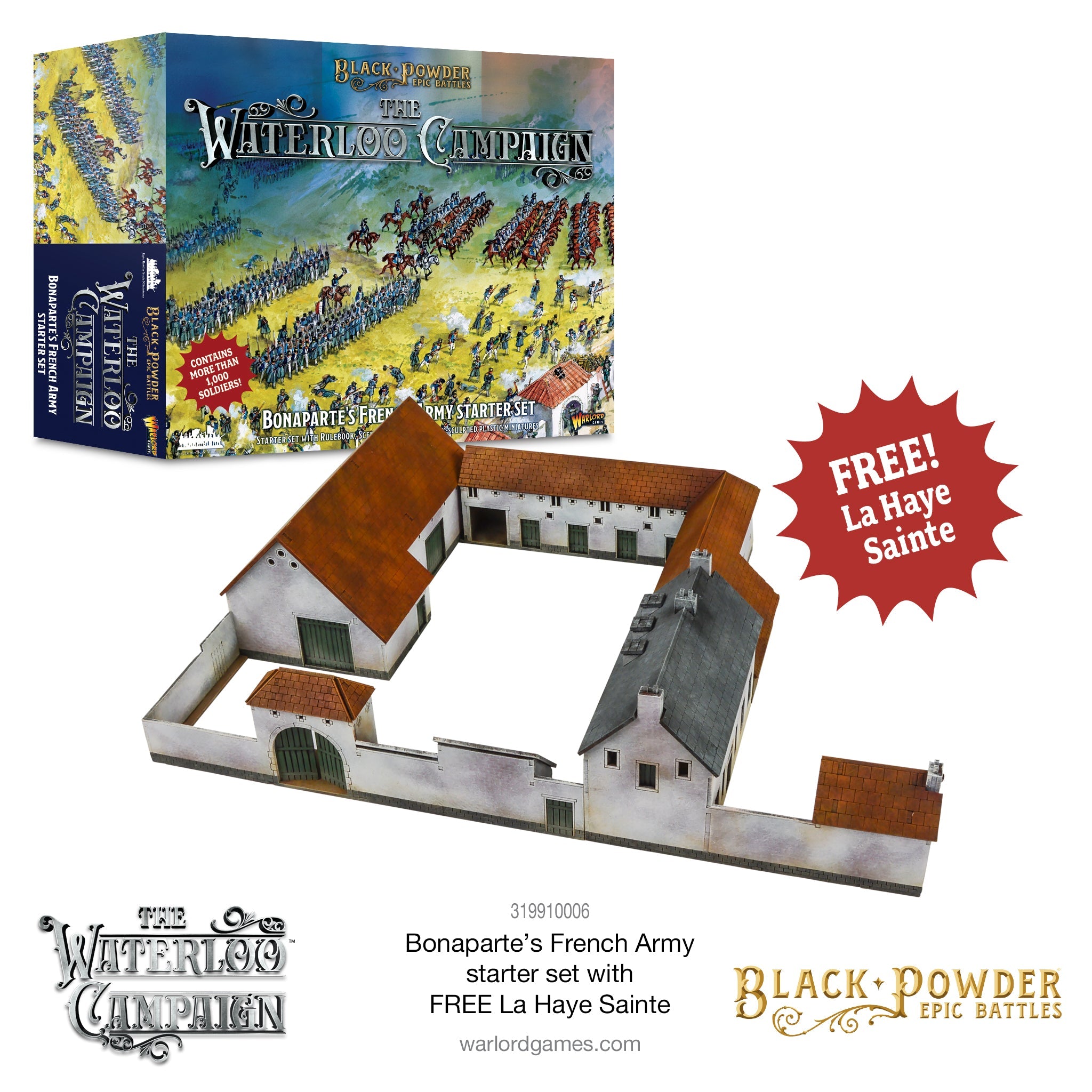 Epic Black Powder Waterloo - British Starter Set
