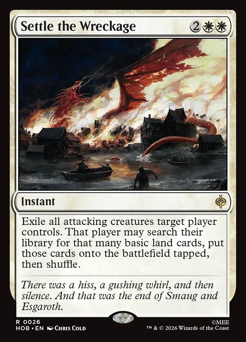 Settle the Wreckage - catalogue image