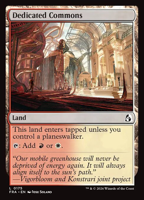 Dedicated Commons - catalogue image