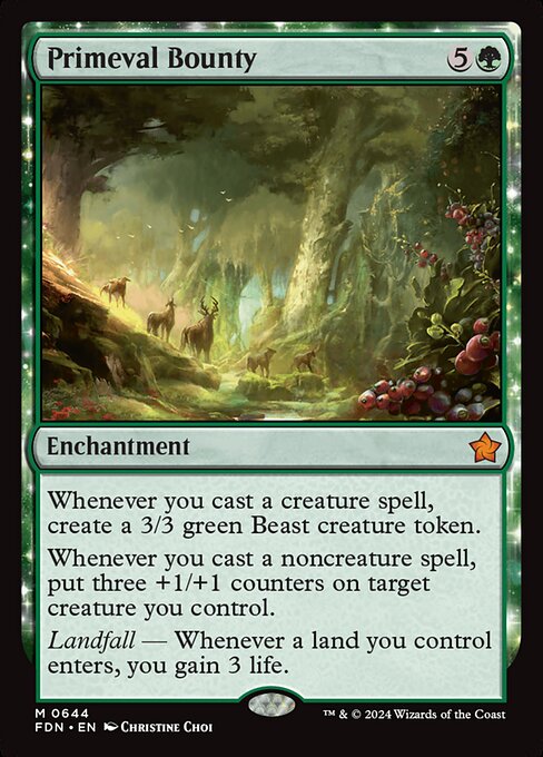 Primeval Bounty - catalogue image