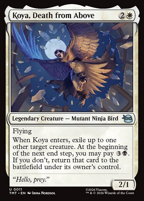 Koya, Death from Above - catalogue image