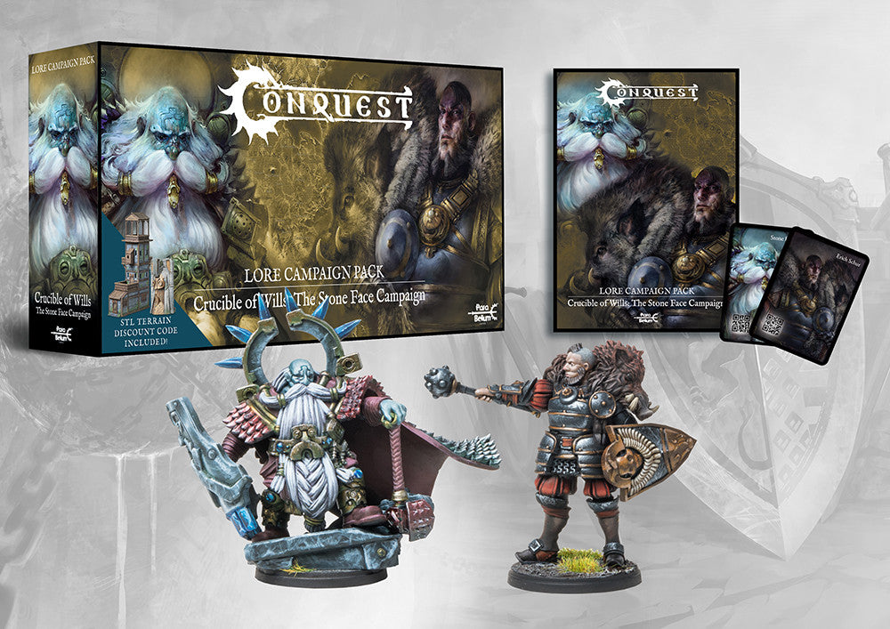 Conquest: Lore Campaign Pack - Crucible of Wills: The Stone Face Campaign