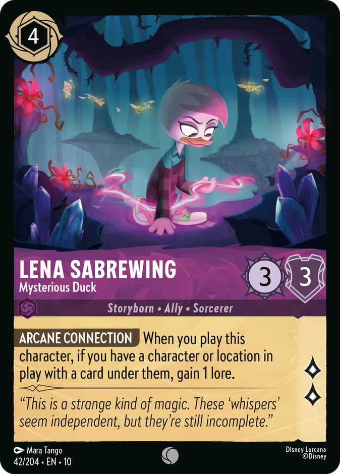 Lena Sabrewing — Mysterious Duck - catalogue image