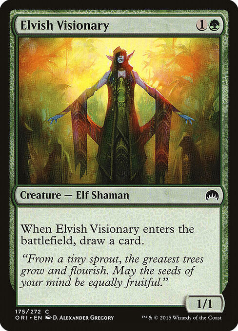Elvish Visionary - catalogue image