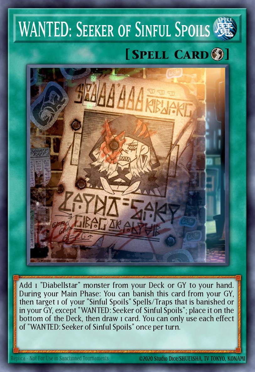 WANTED: Seeker of Sinful Spoils - catalogue image