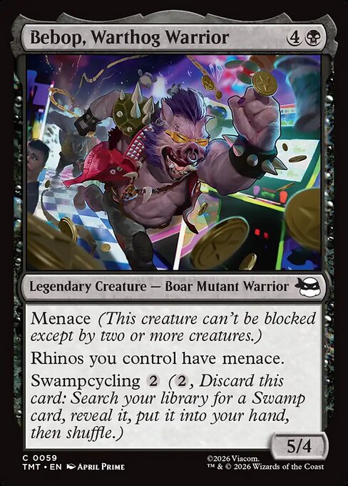 Bebop, Warthog Warrior - catalogue image