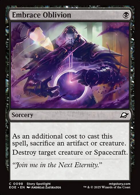 Embrace Oblivion - catalogue image