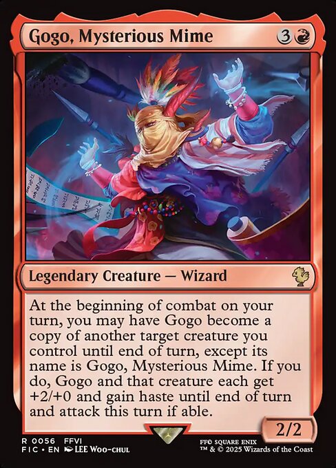 Gogo, Mysterious Mime - catalogue image