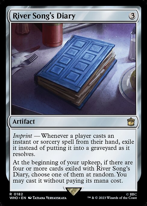 River Song's Diary - catalogue image