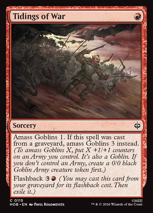 Tidings of War - catalogue image