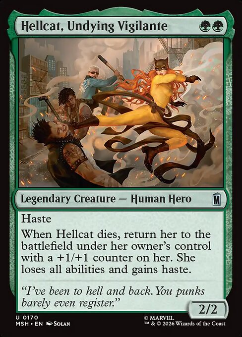 Hellcat, Undying Vigilante - catalogue image