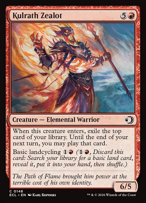 Kulrath Zealot - catalogue image