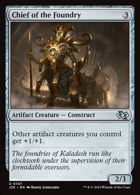 Chief of the Foundry - catalogue image