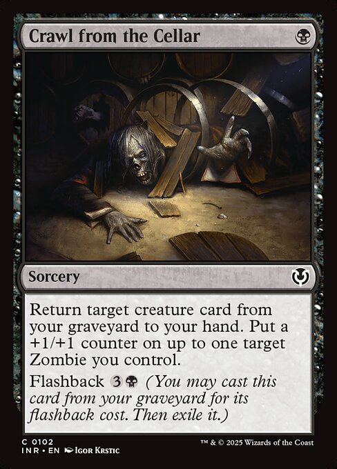Crawl from the Cellar - catalogue image