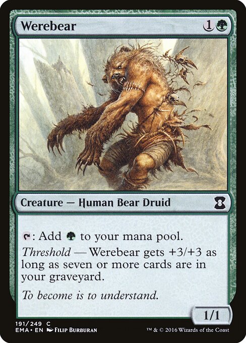 Werebear - catalogue image