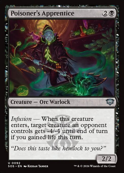 Poisoner's Apprentice - catalogue image