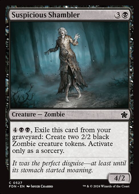 Suspicious Shambler - catalogue image
