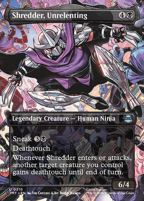 Shredder, Unrelenting - catalogue image