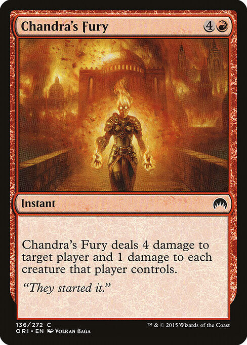 Chandra's Fury - catalogue image
