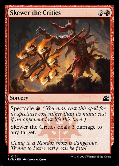 Skewer the Critics - catalogue image
