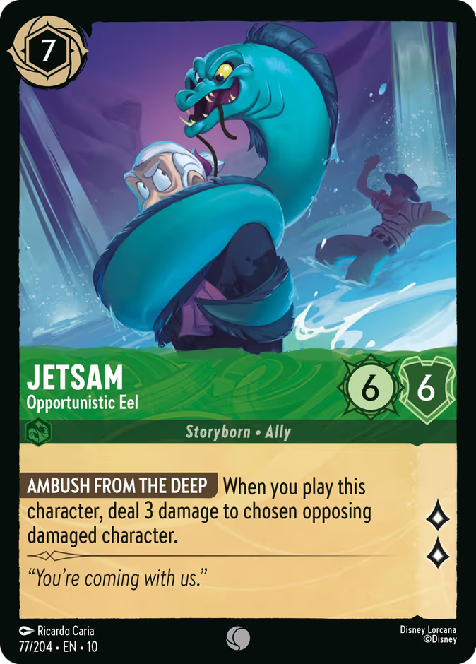 Jetsam — Opportunistic Eel - catalogue image