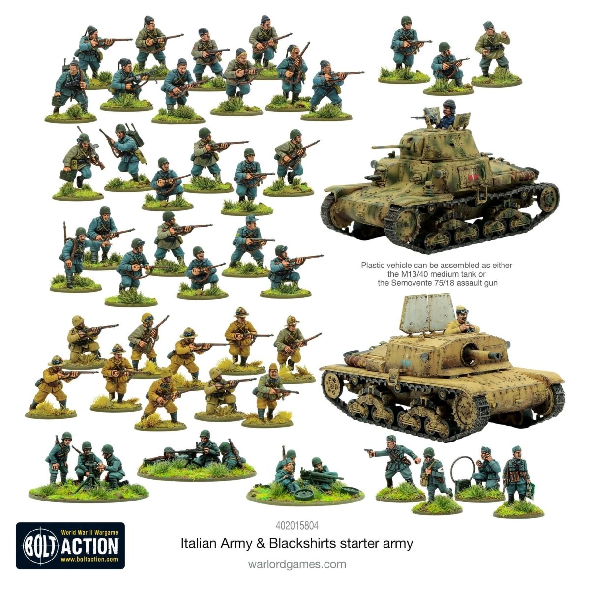 Italian Army & Blackshirts Starter Army - The Ork Forge