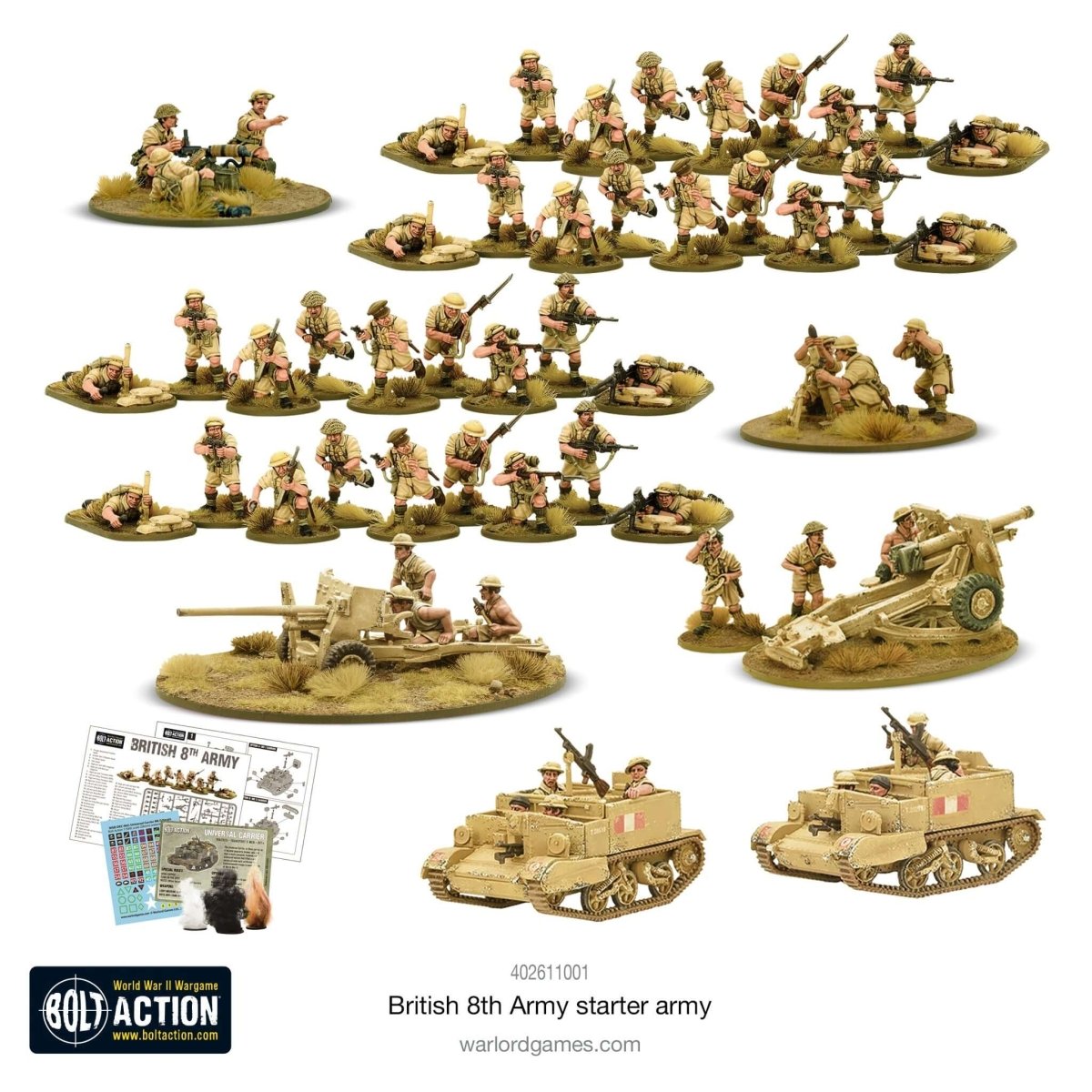 British 8th Army Starter Army - The Ork Forge