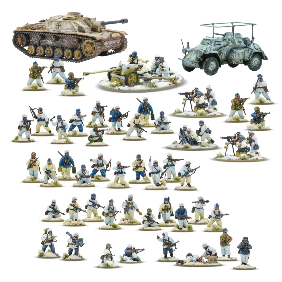 German Winter Fallschirmjäger Starter Army - The Ork Forge